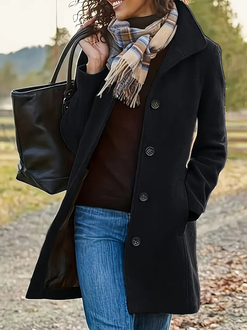 Quiana - Elegant Wool Coat