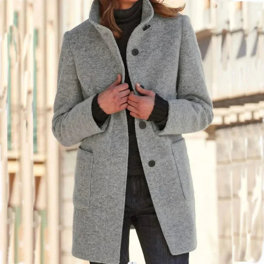 June - Elegant Wool Coat