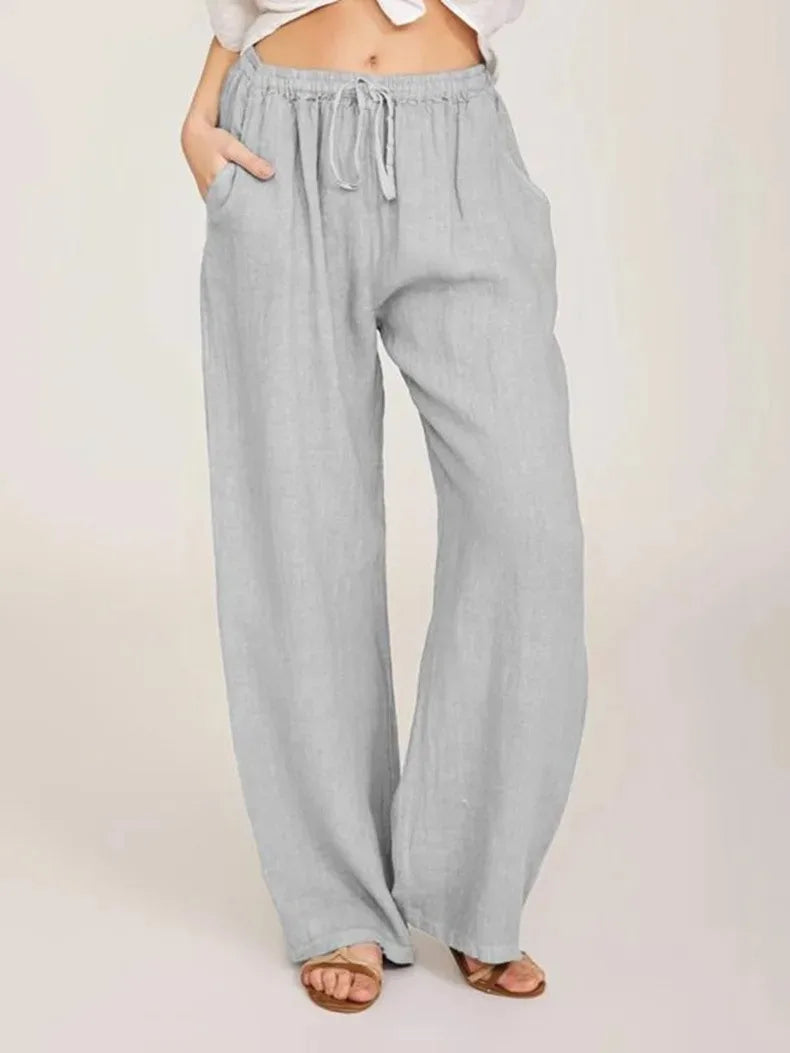 Natalie - Breezy Linen Pants