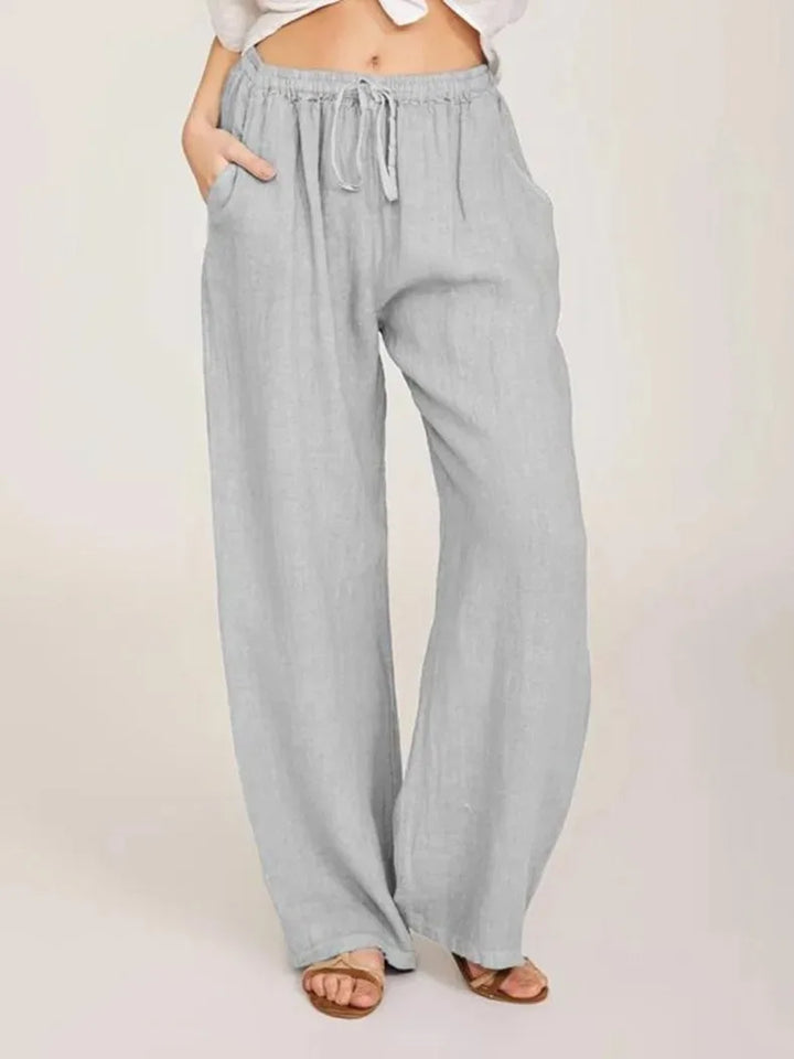 Natalie - Breezy Linen Pants