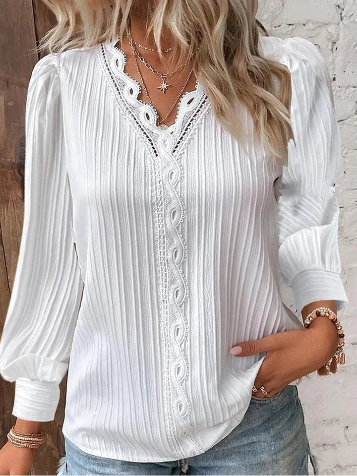 Rhea - Elegant Chiffon Blouse