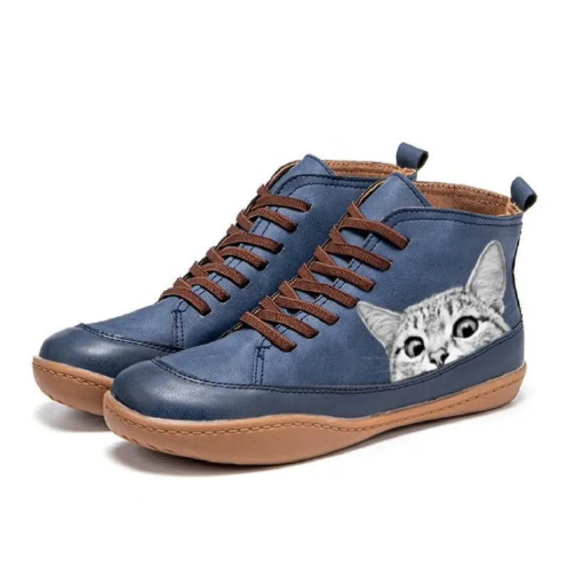 Xabrina - Chic High-Top Sneakers
