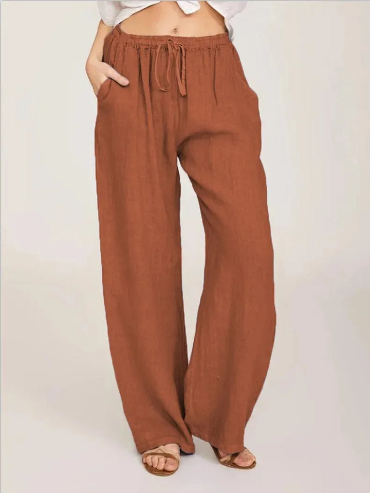 Natalie - Breezy Linen Pants