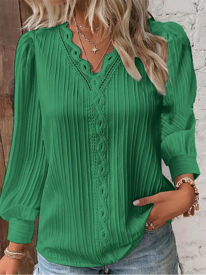 Rhea - Elegant Chiffon Blouse