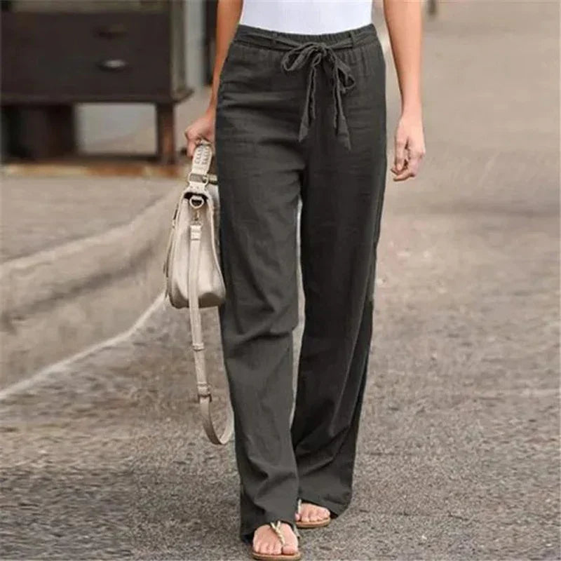 Gertie - Breezy Linen Pants