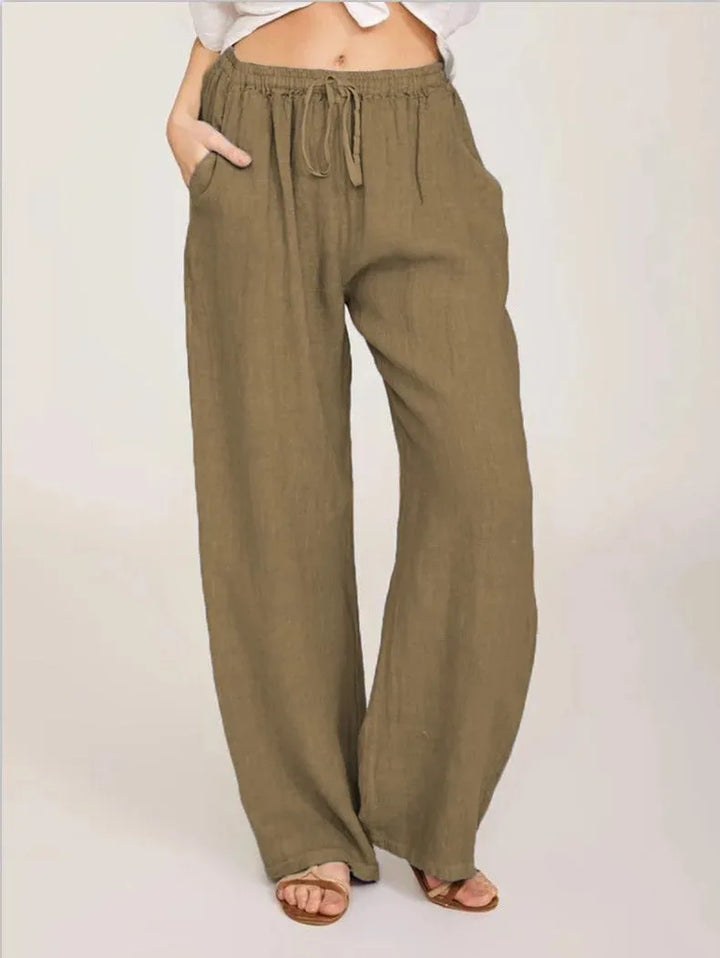 Natalie - Breezy Linen Pants
