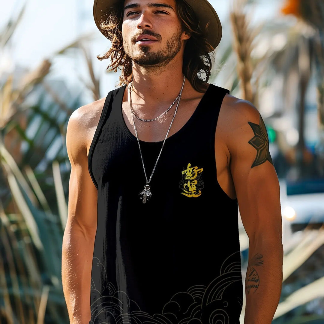 Pierce - Sleek Graphic Tank.