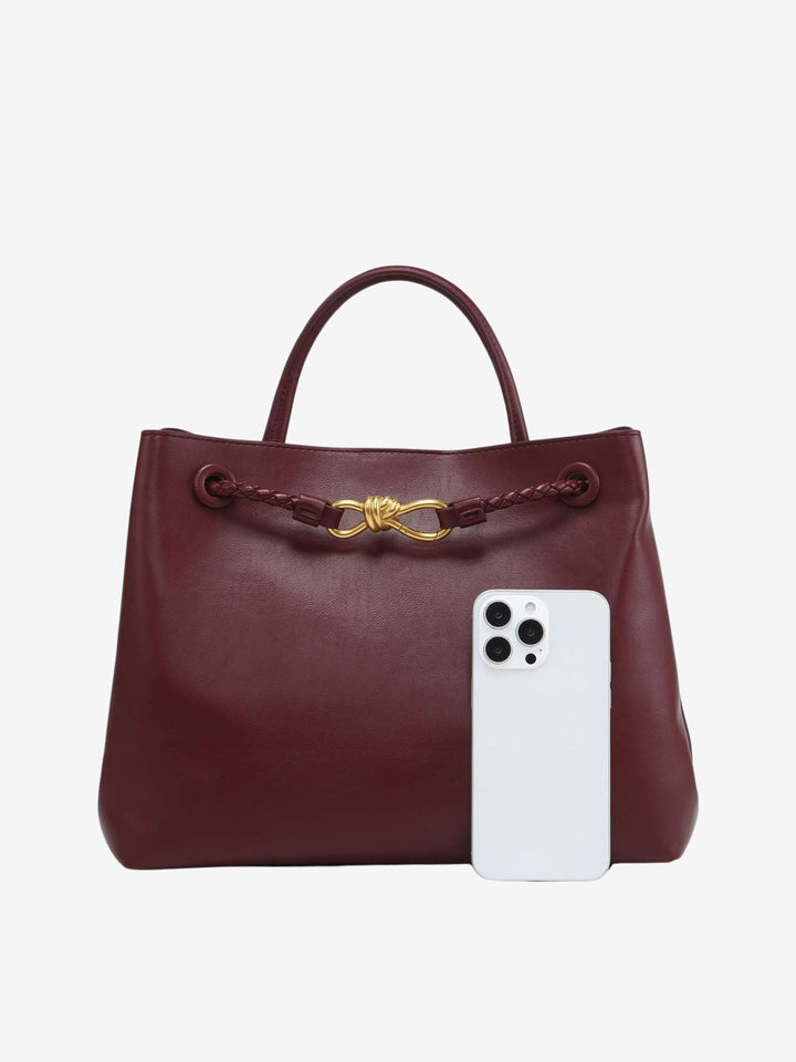 Jennifer - Sleek Leather Tote