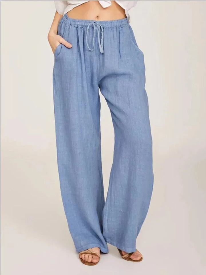 Natalie - Breezy Linen Pants