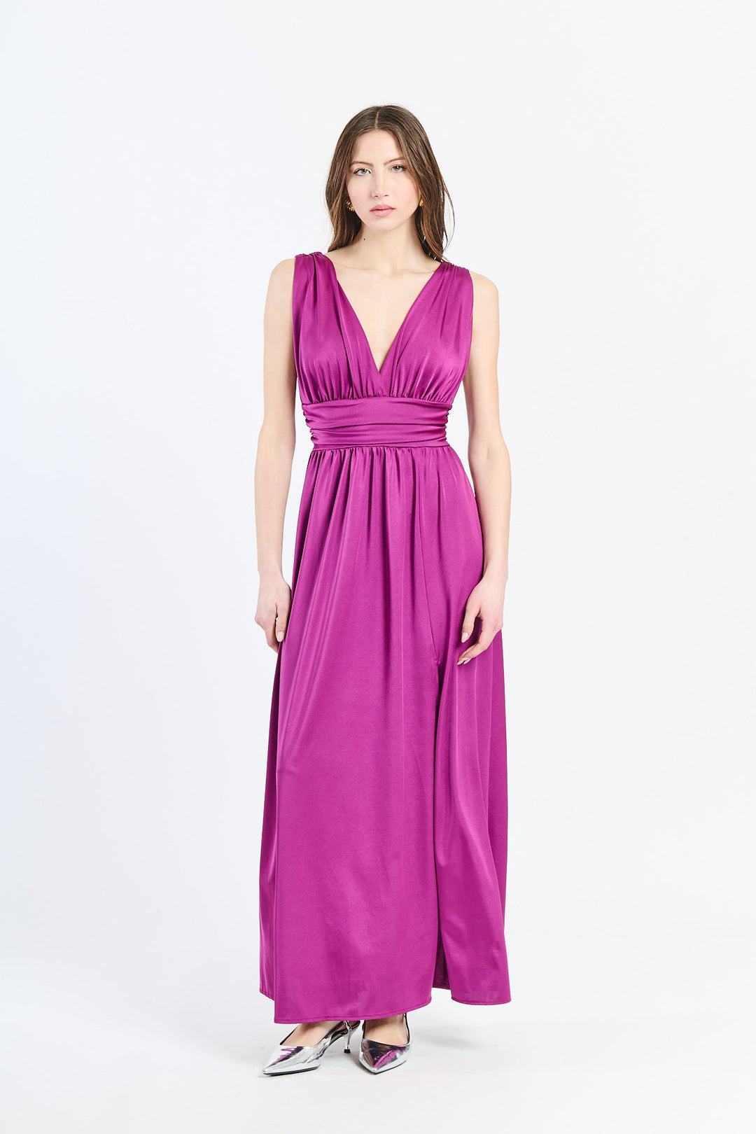 Mackenzie - Silky Maxi Dress