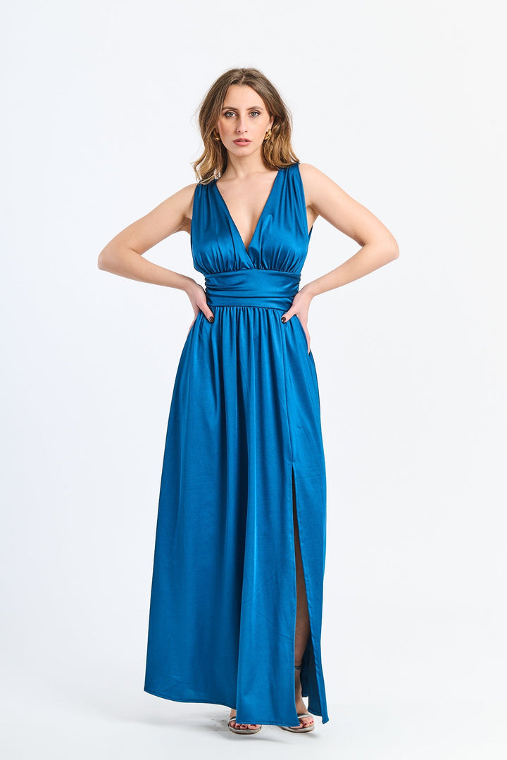 Mackenzie - Silky Maxi Dress