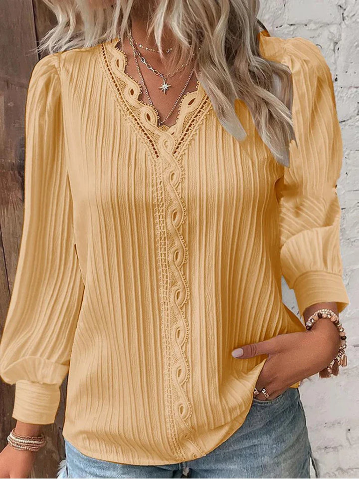 Rhea - Elegant Chiffon Blouse