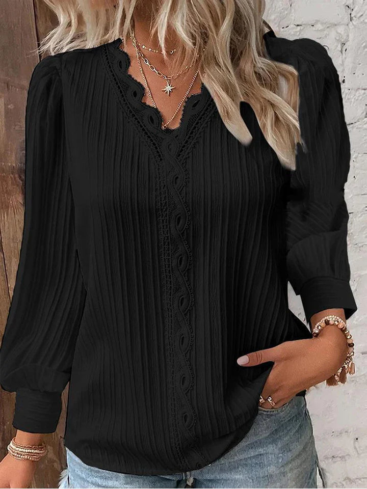 Rhea - Elegant Chiffon Blouse