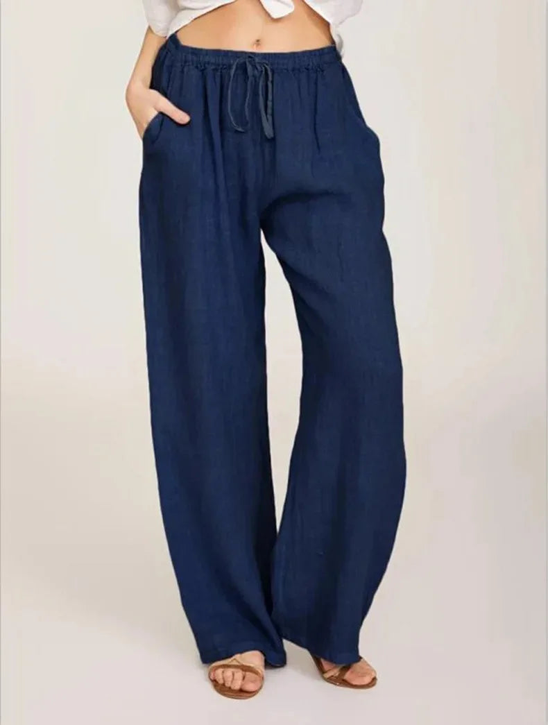Natalie - Breezy Linen Pants