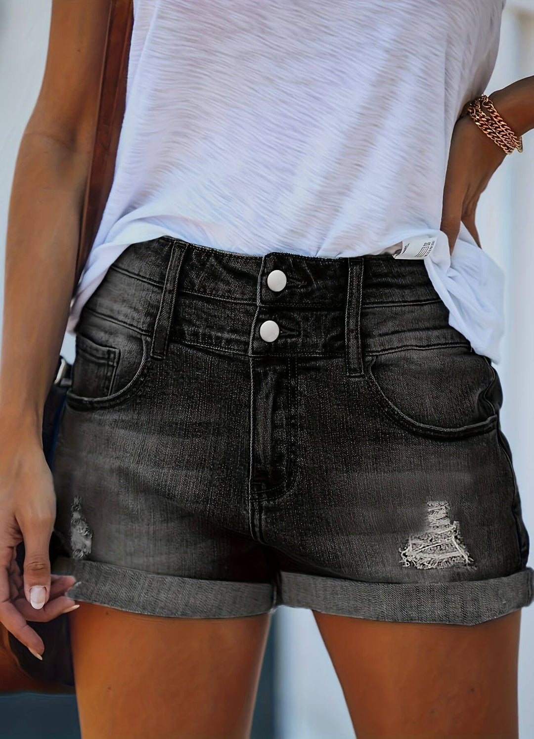 Alana - Chic Denim Shorts