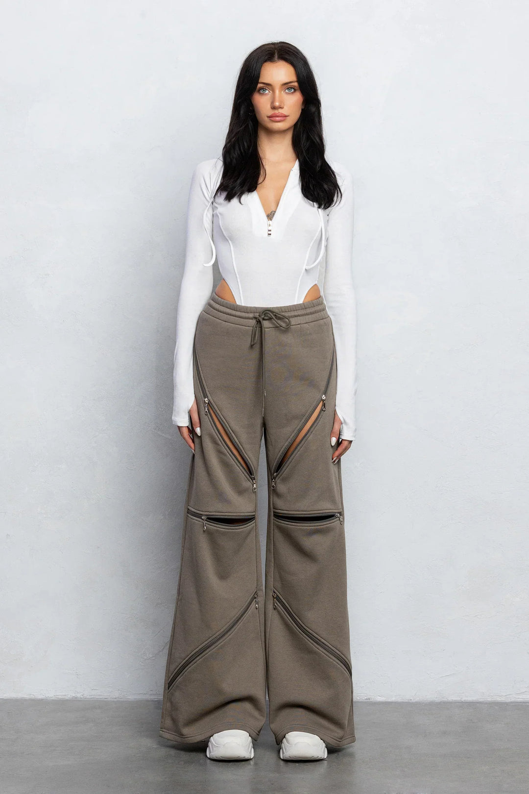 Abigail - Bold Zippered Pants
