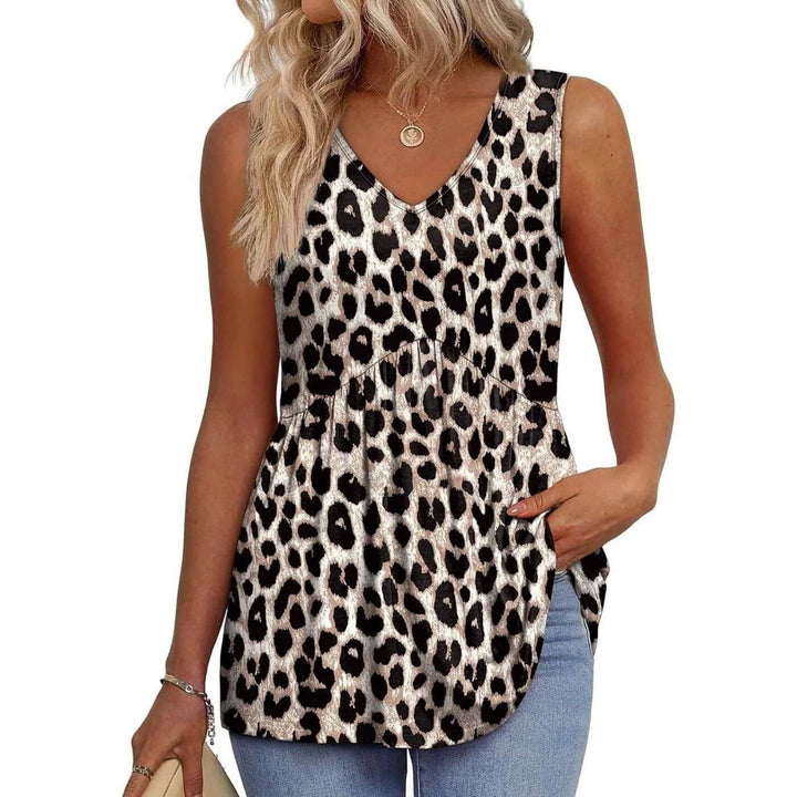 Tina - Flowing Textured Blouse