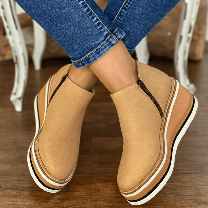 Riley - Chic Suede Ankle Boots