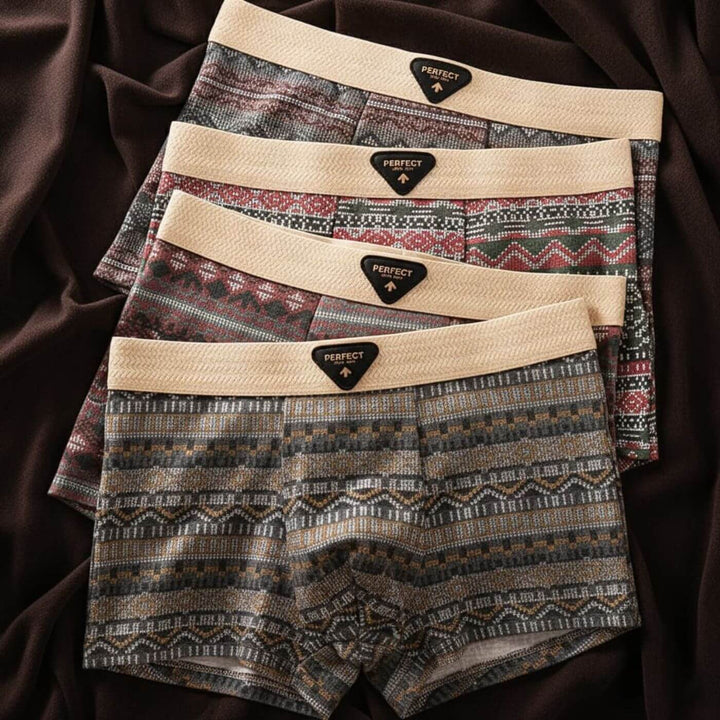 Nelson - Soft Patterned Boxers Set