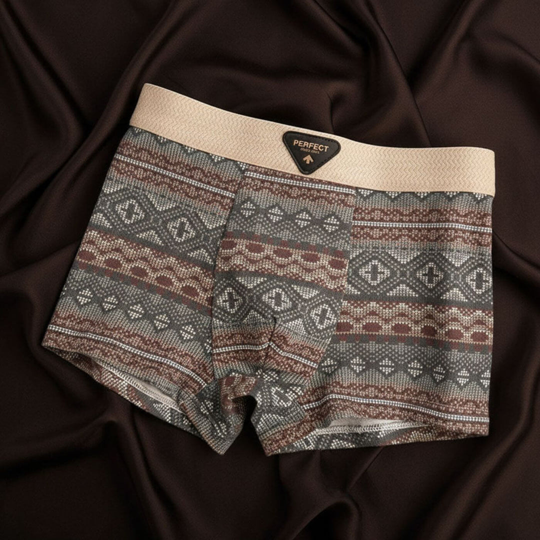 Nelson - Soft Patterned Boxers Set