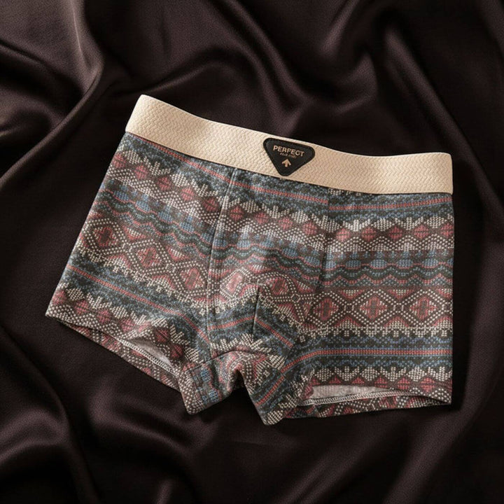 Nelson - Soft Patterned Boxers Set