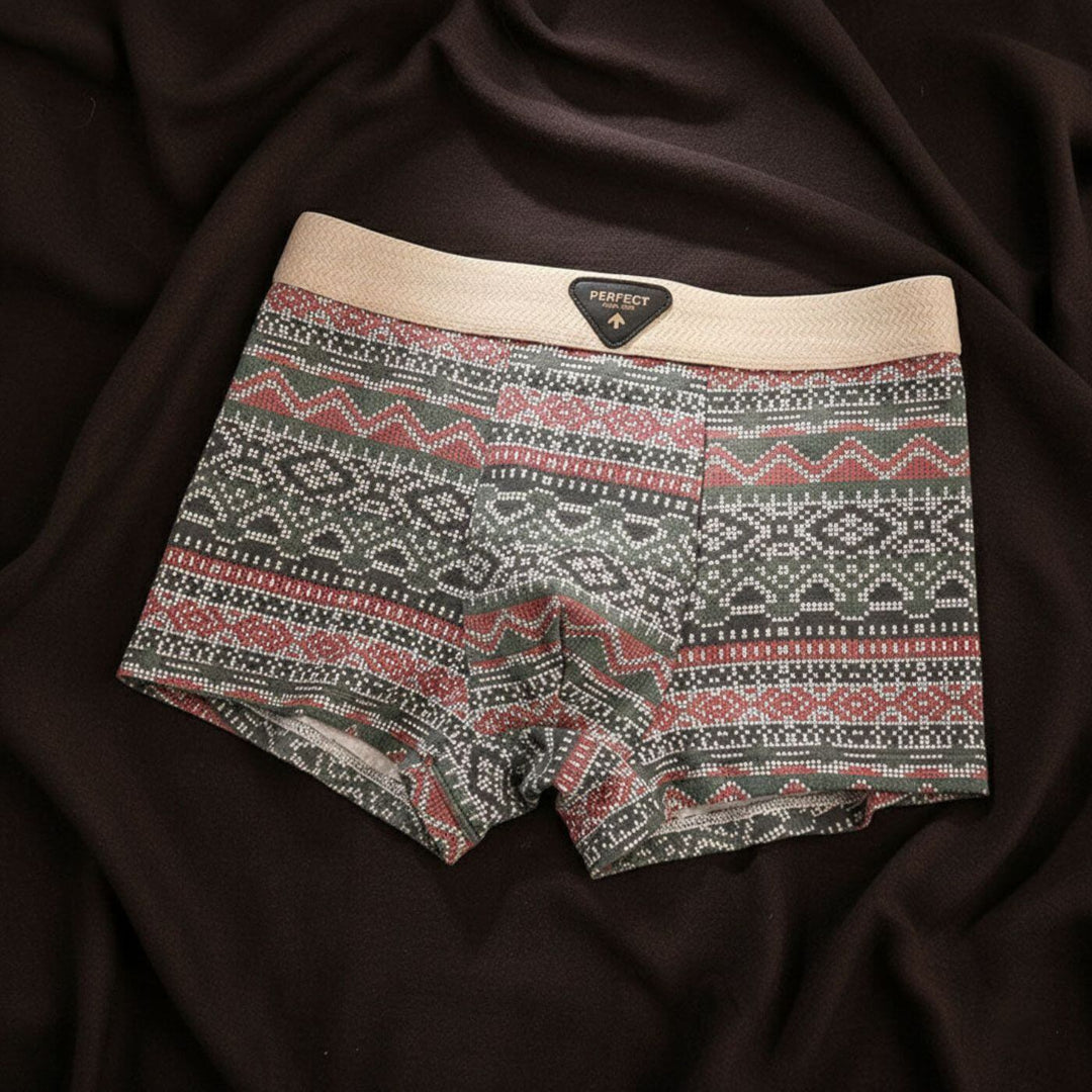 Nelson - Soft Patterned Boxers Set