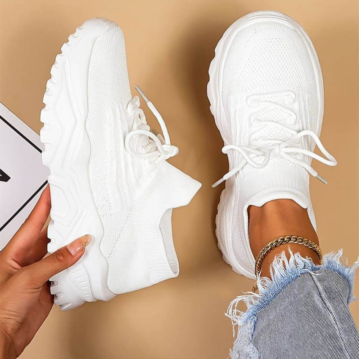 Xenia - Cushy Knit Sneakers