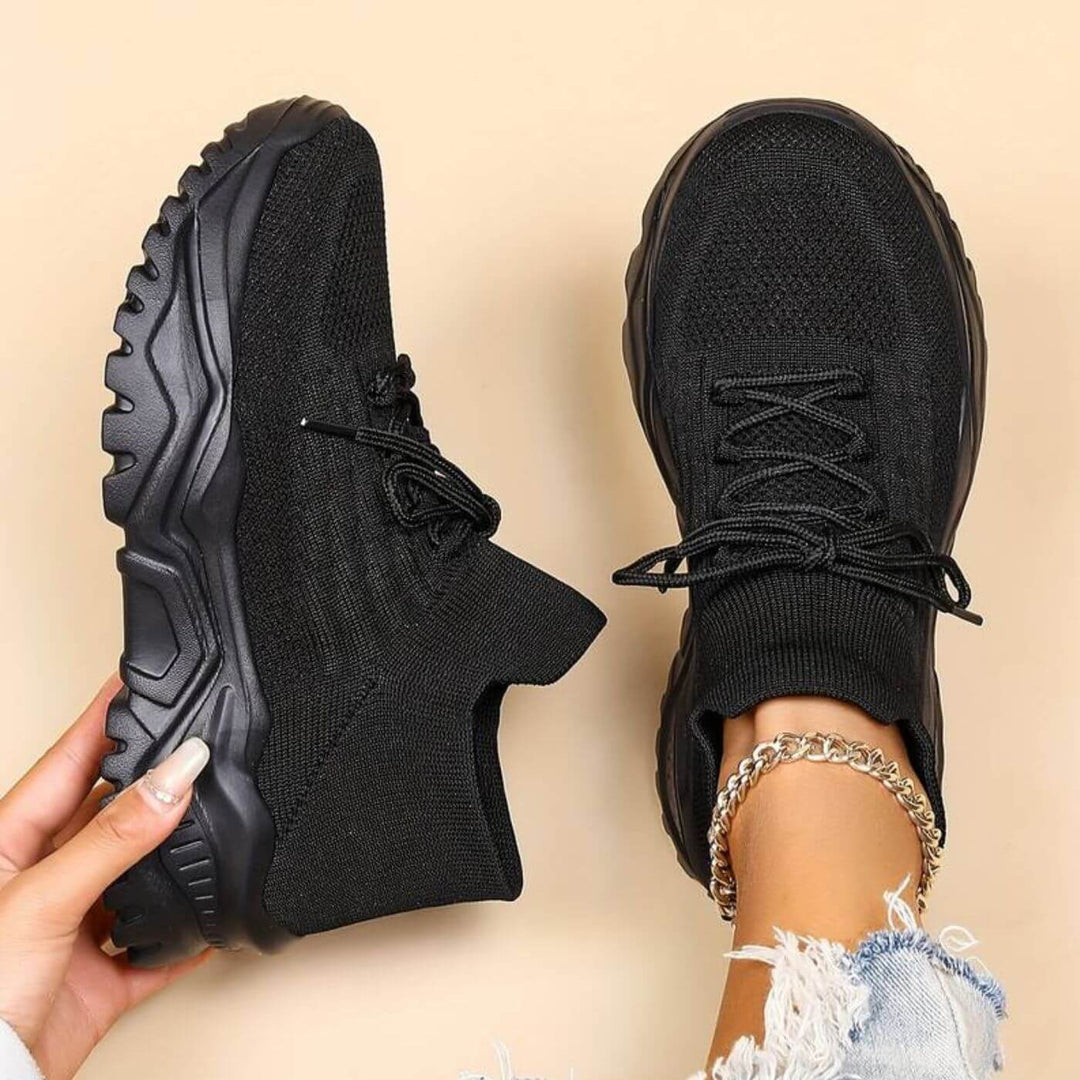 Xenia - Cushy Knit Sneakers