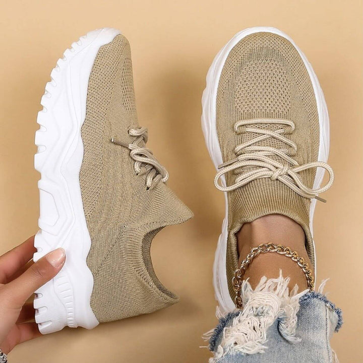 Xenia - Cushy Knit Sneakers