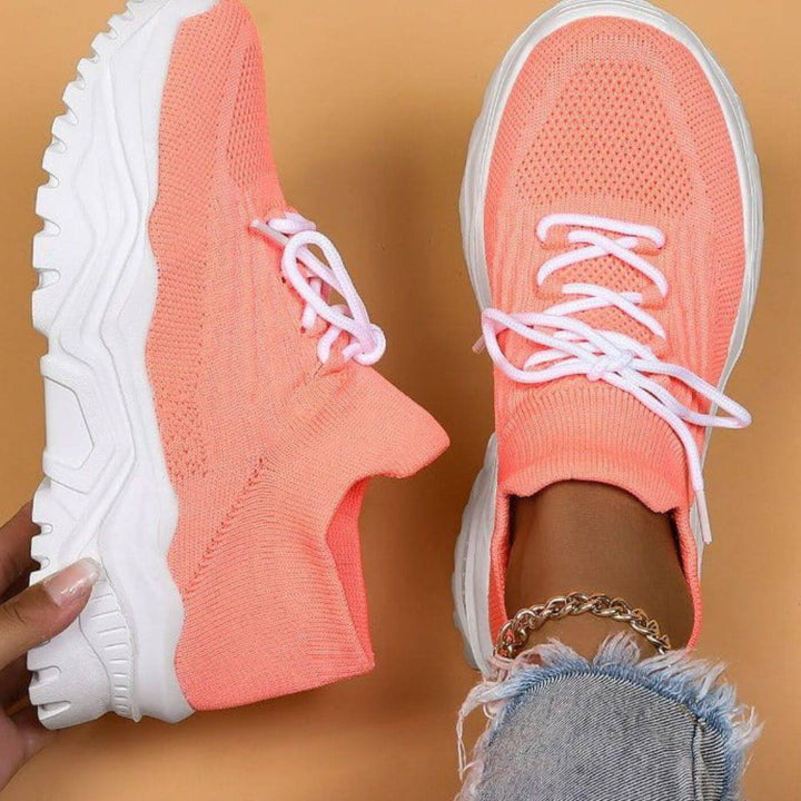 Xenia - Cushy Knit Sneakers