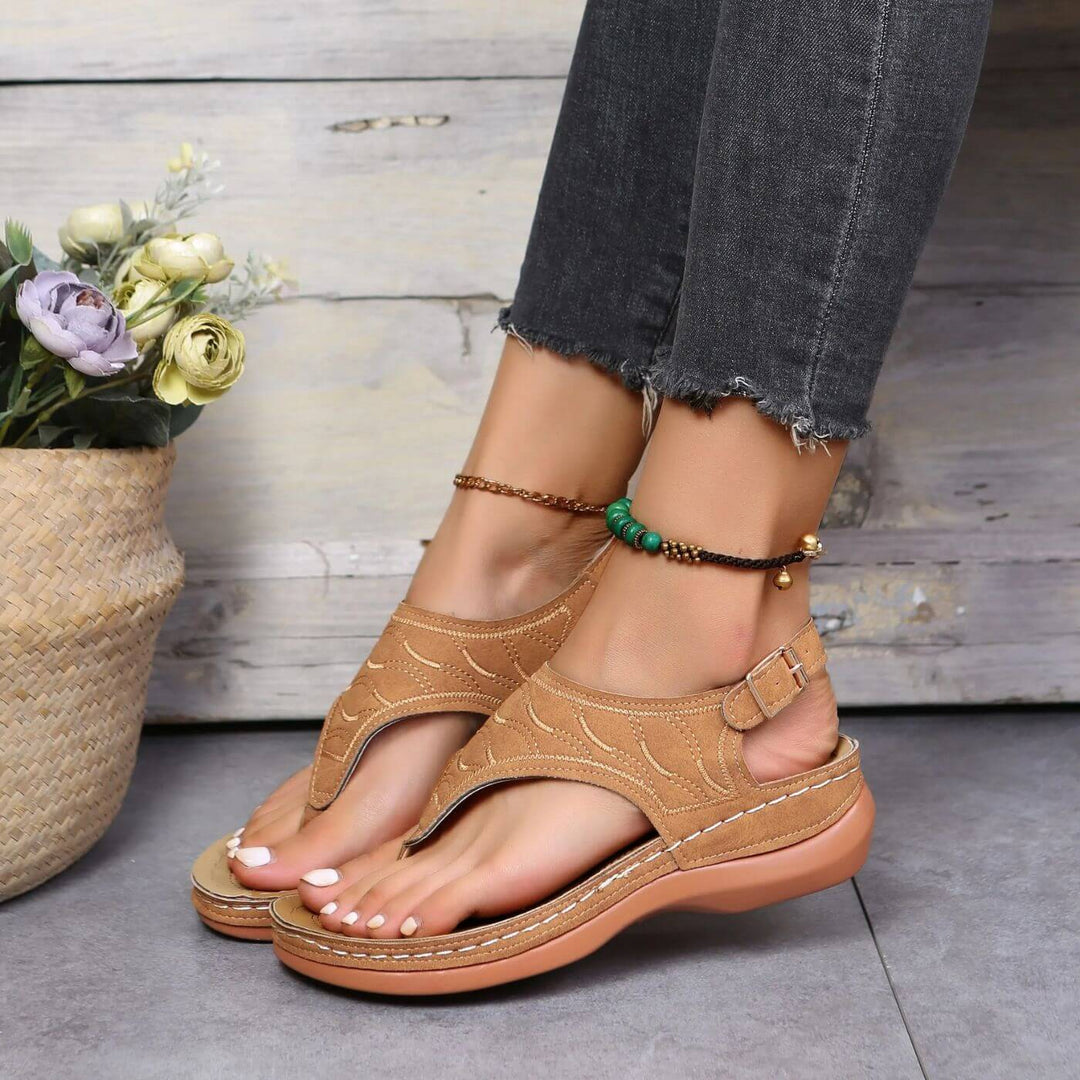 Zaria - Soft Slingback Sandals