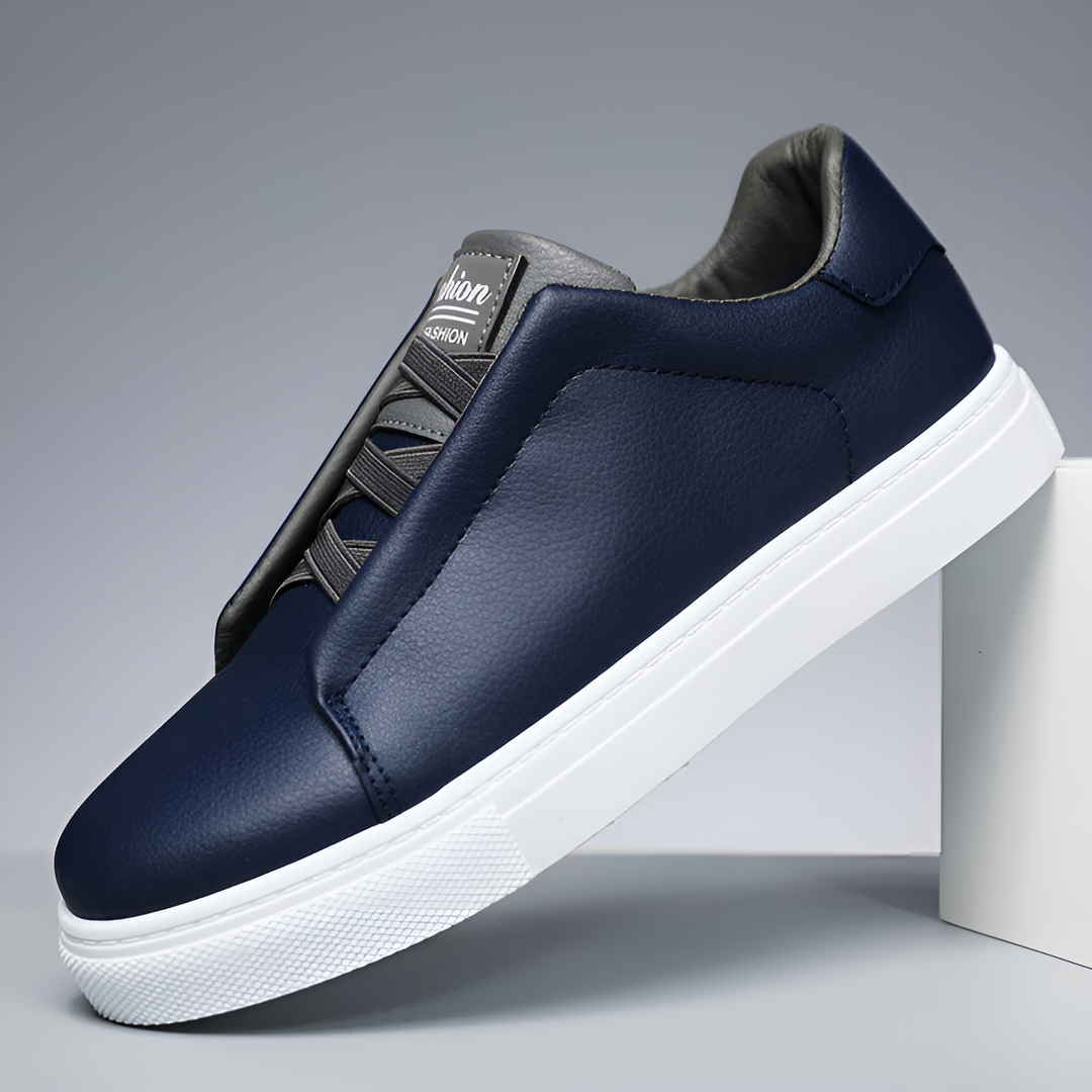 Henley - Sleek Leather Sneakers