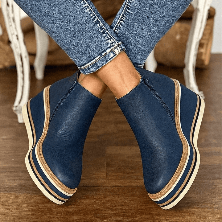 Riley - Chic Suede Ankle Boots
