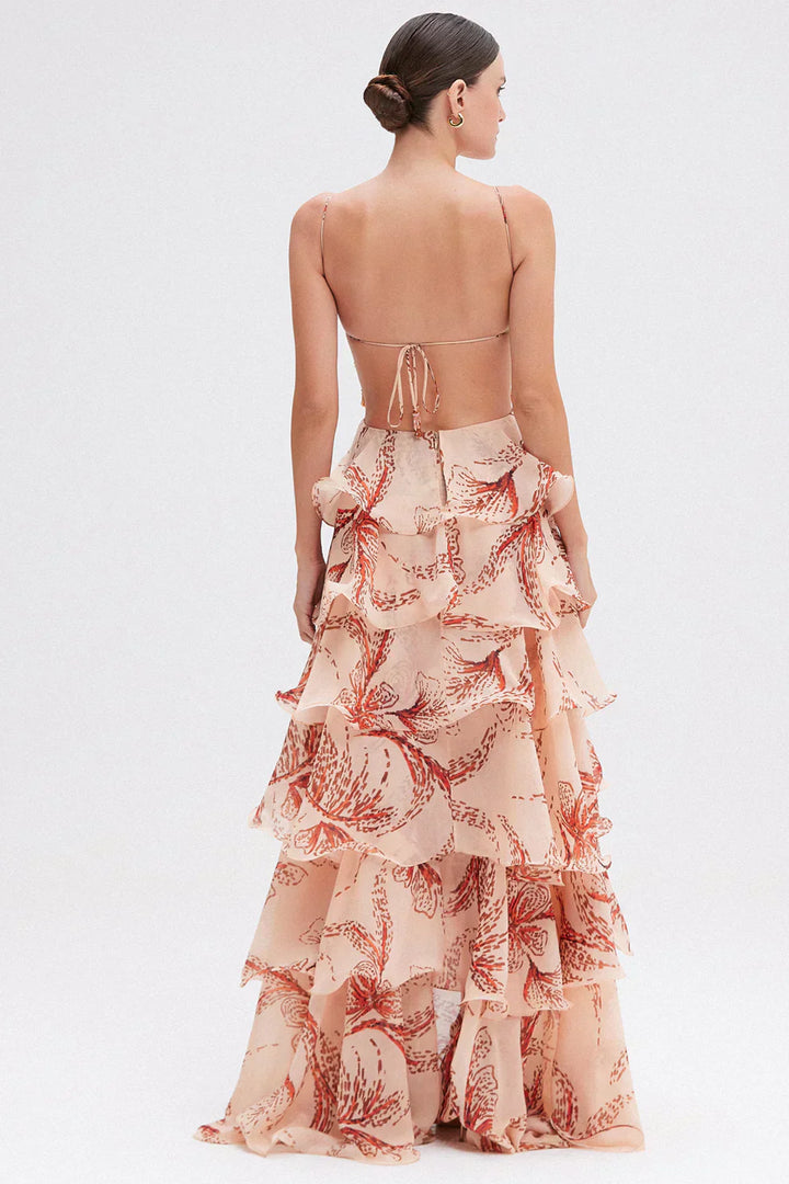 Natalie - Ethereal Ruffled Gown