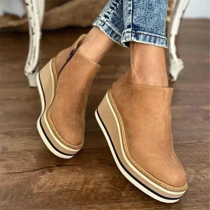 Riley - Chic Suede Ankle Boots