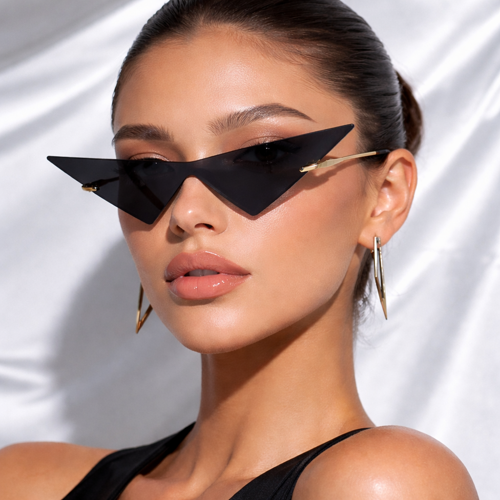 Ozara - Sleek Angular Sunglasses