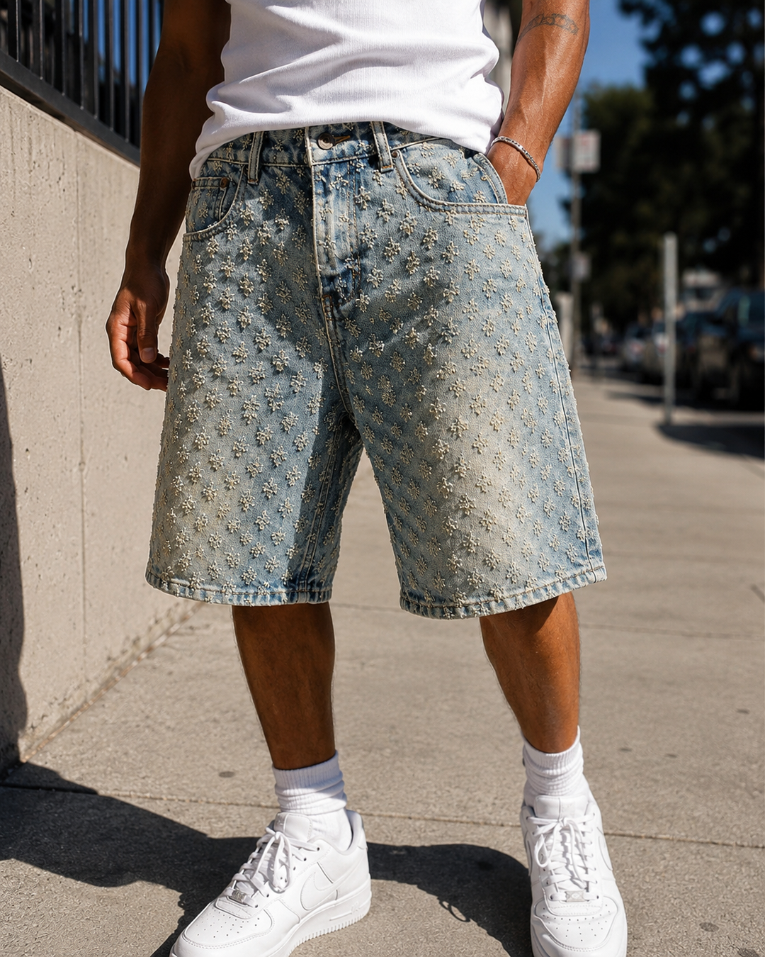 Joaquin - Comfortable Denim Shorts