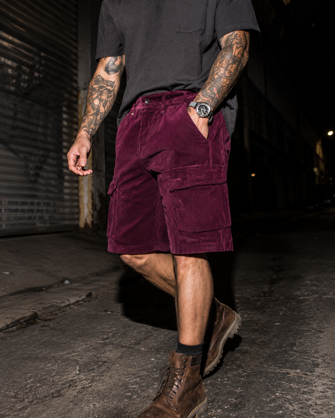 Heston - Soft Ribbed Shorts