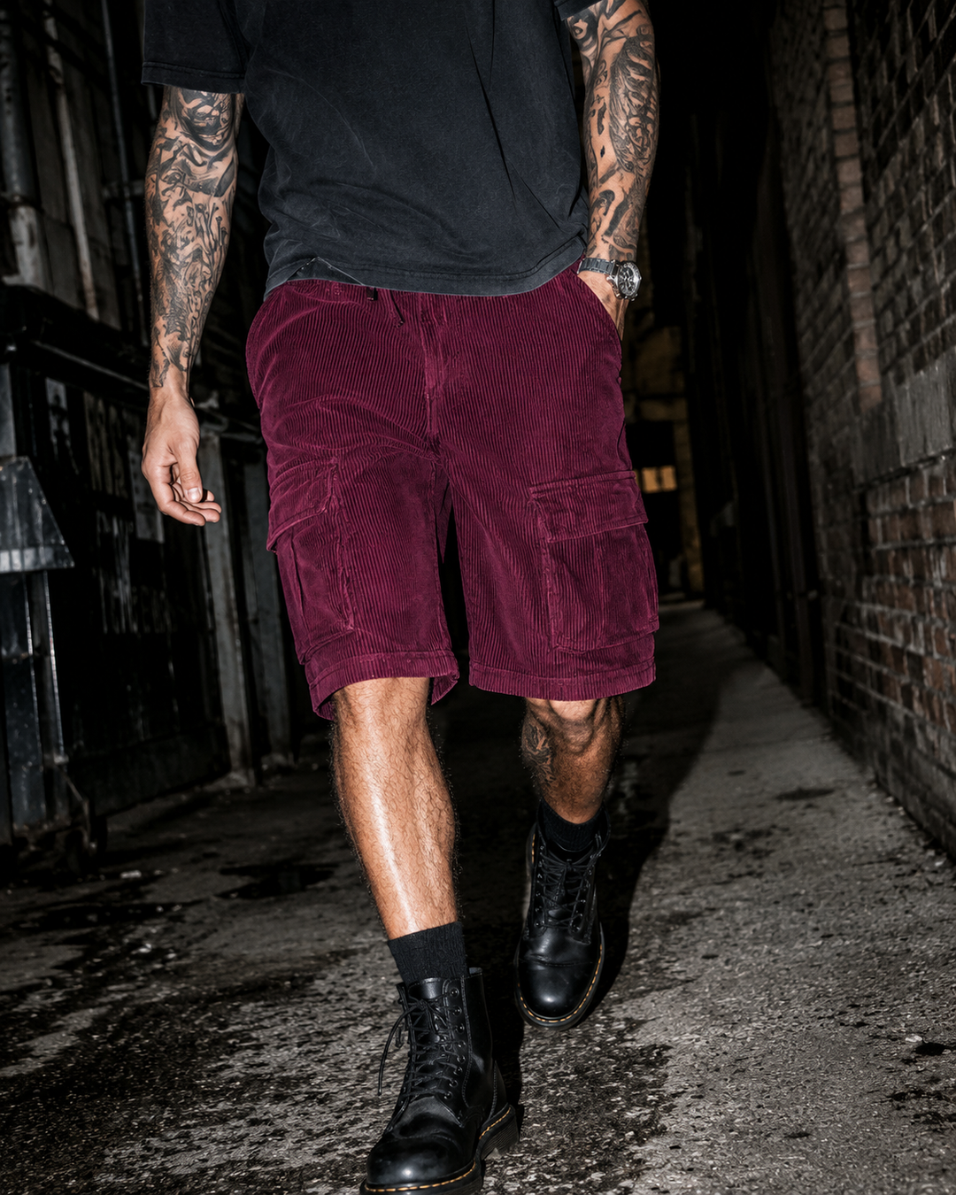 Heston - Soft Ribbed Shorts