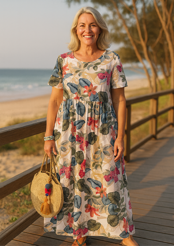 Olivia - Dreamy Floral Maxi Dress