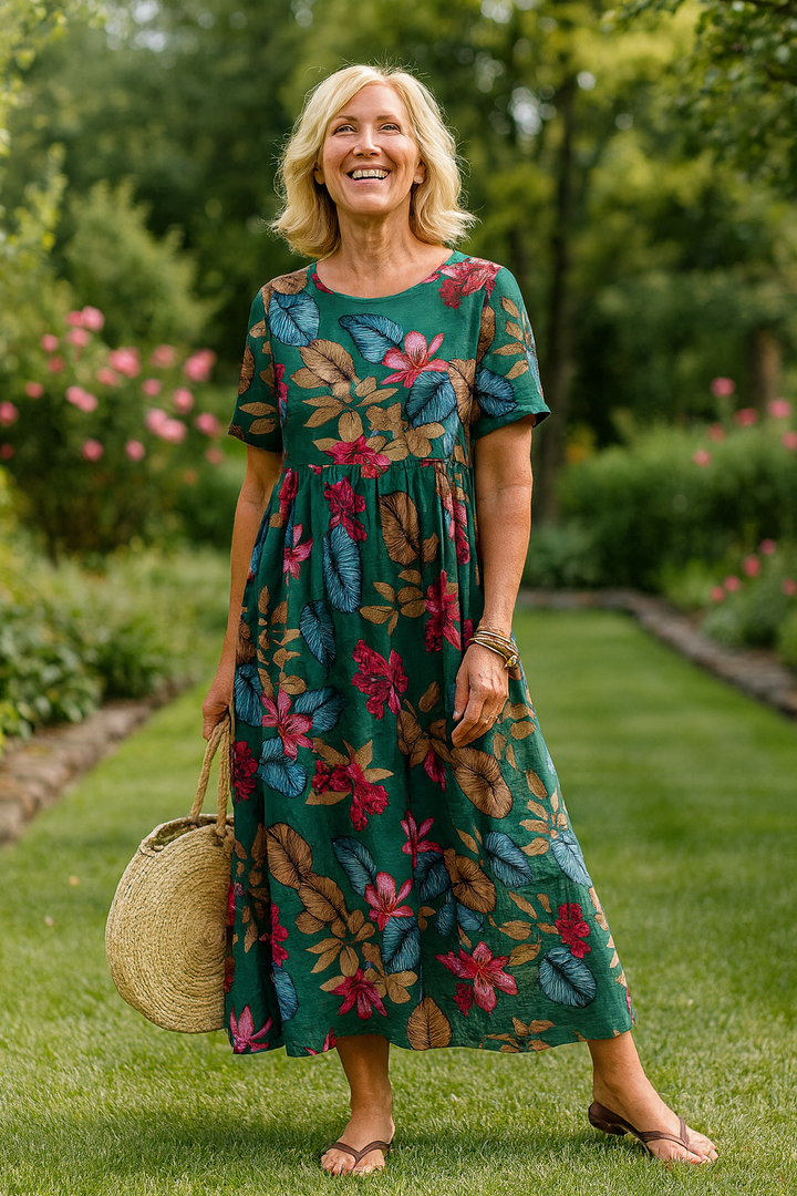 Olivia - Dreamy Floral Maxi Dress