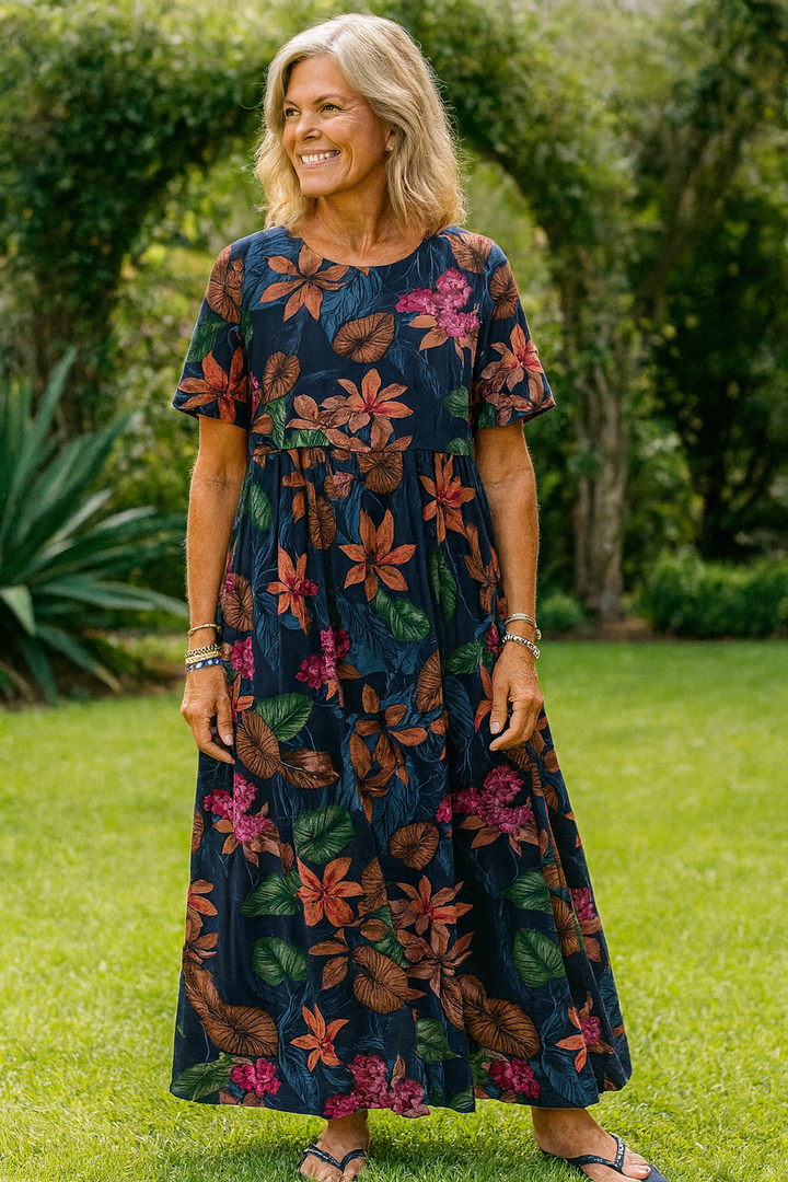 Olivia - Dreamy Floral Maxi Dress
