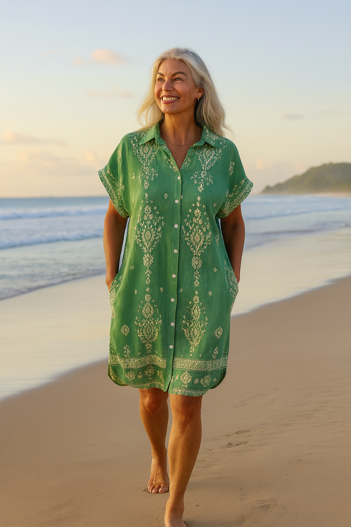 Addison - Breezy Linen Dress