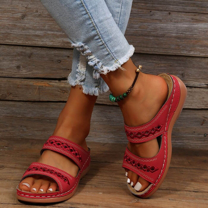Elena - Cushioned Slip-On Sandal
