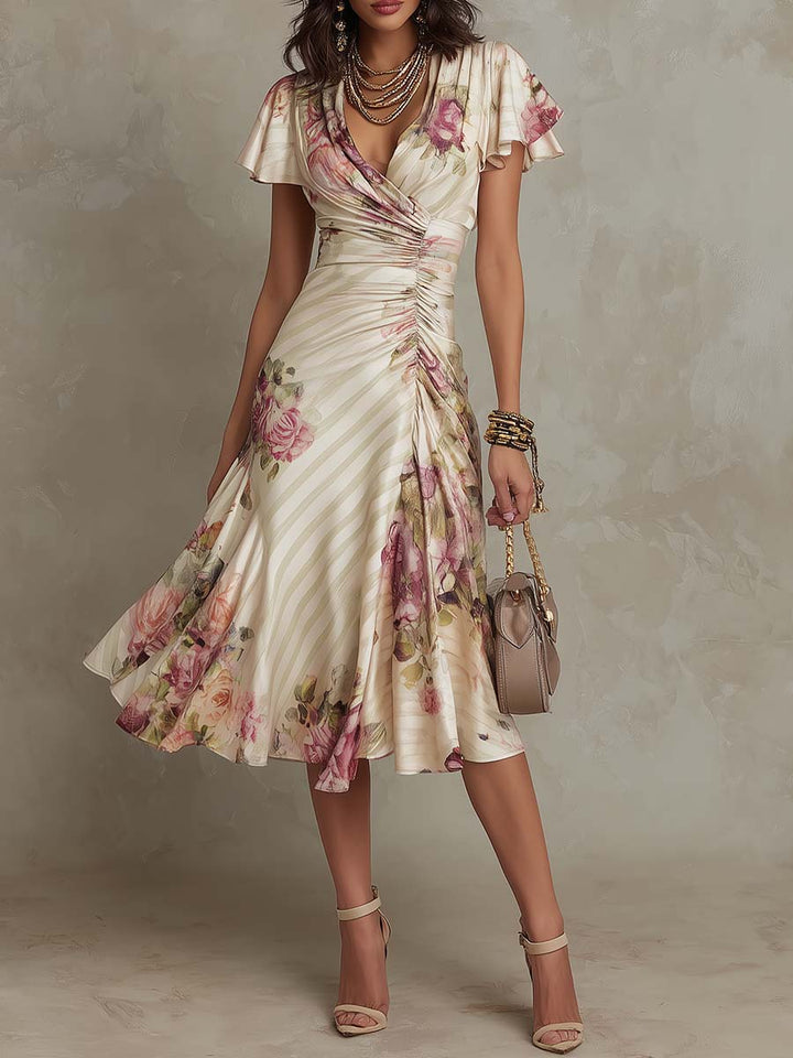 Kimberly - Flowing Satin Dress