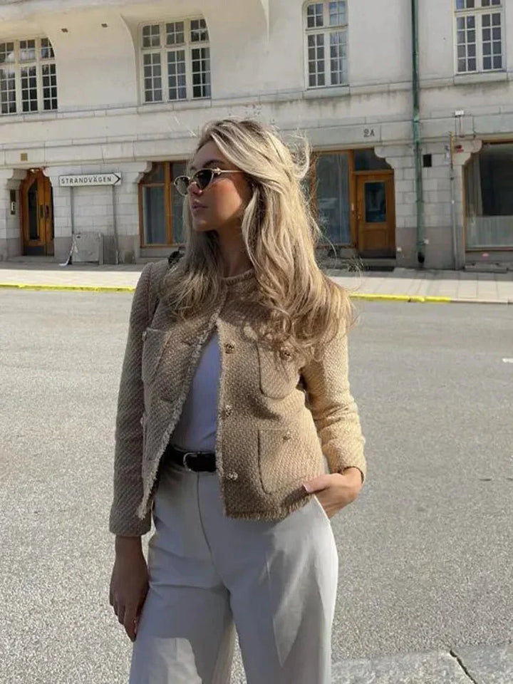 Madeline - Textured Chic Jacket