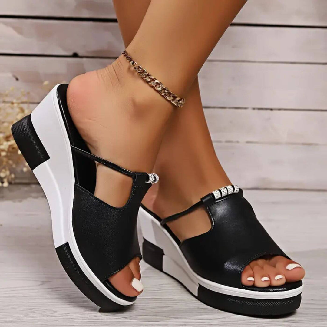 Monica - Elegant Wedge Sandals