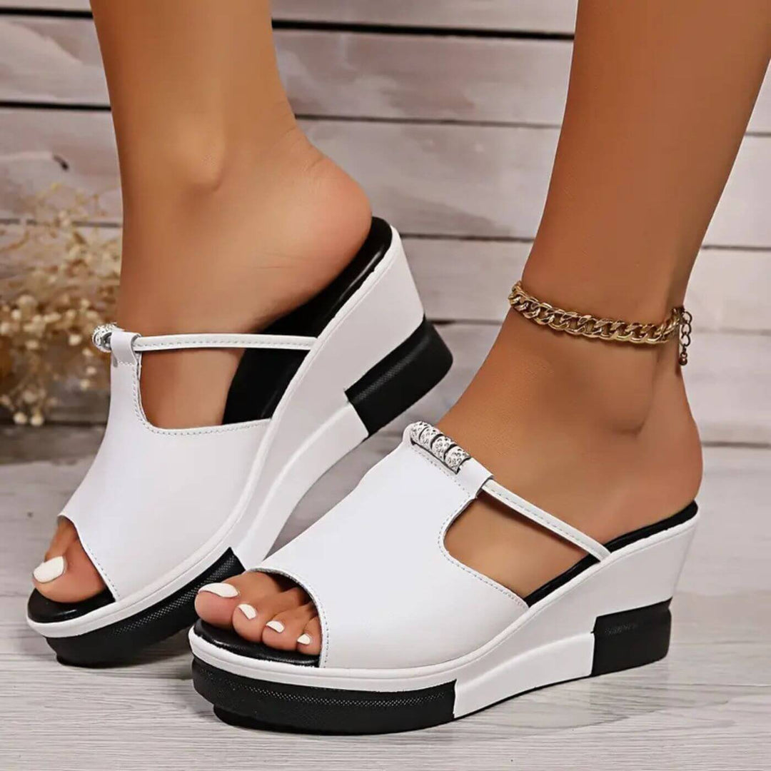 Monica - Elegant Wedge Sandals
