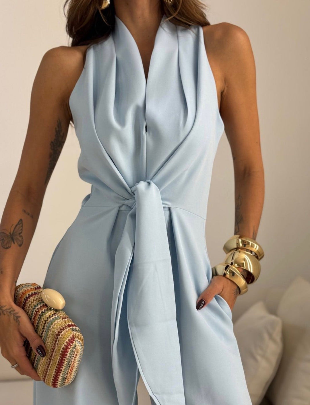 Ruby - Flowing Luxe Jumpsuit