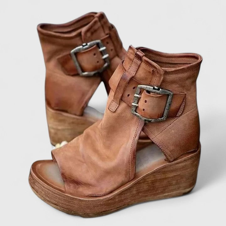 Adrienne - Stylish Wedge Sandals
